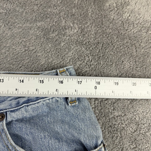 Vintage Levis 515 Low Rise Boot Cut Womens 16 M Blue Light Wash High Rise - Picture 8 of 16